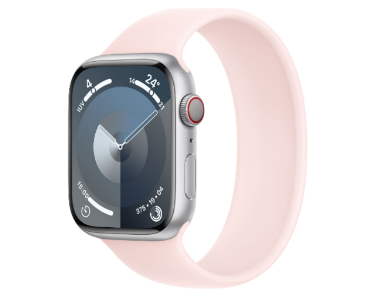 APPLE WATCH SERIES 9 CAJA ALUMINIO GPS+CELL 45mm CORREA DEPORTIVA LOOPLIGHT PINK