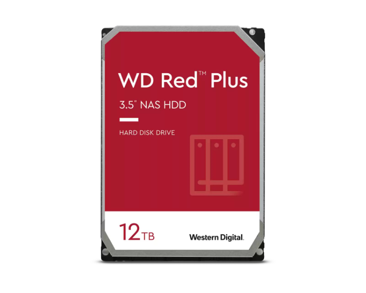 DISCO DURO 12 TB 3.5" SATA WD RED PLUS