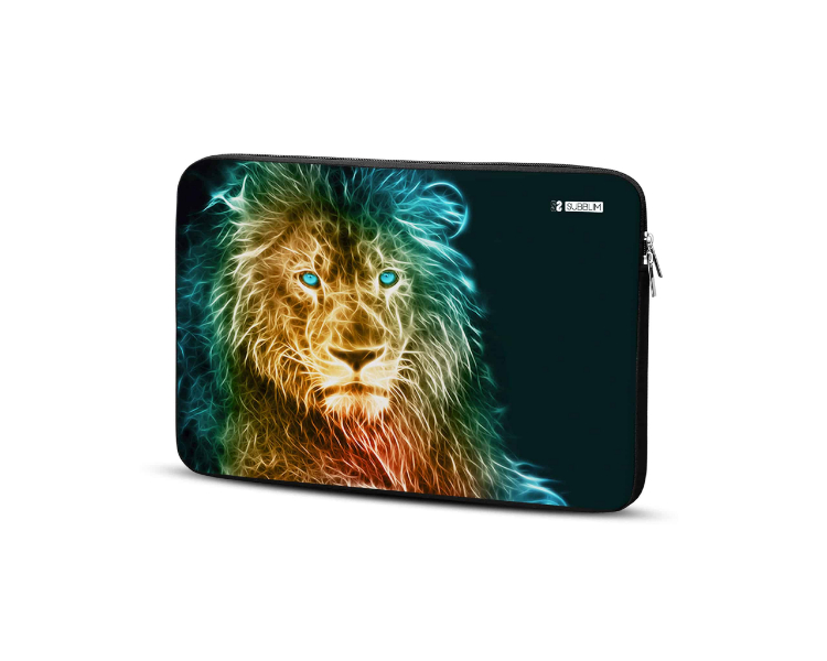 FUNDA NEOPRENO SLEEVE 13.3"-14" LION SUBBLIM