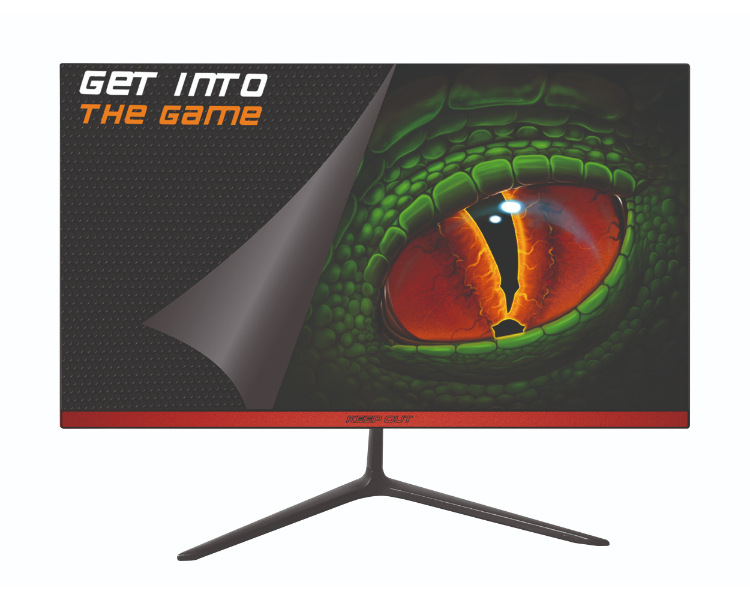 KIT MONITOR 21.5"+TECLADO+RATON GAMING NEGRO KEEPOUT