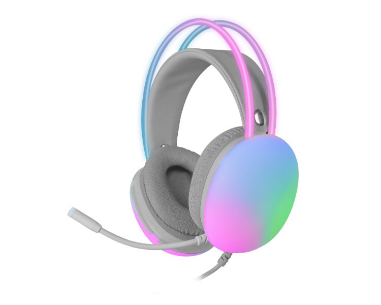 AURICULAR GAMING PC/PS4/PS5/XBOX MHGLOW BLANCO MARS GAMING