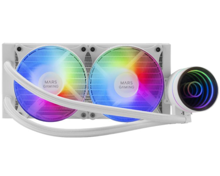 REFRIGERACION LIQUIDA FRGB ML-ONE 240 BLANCO MARS GAMING