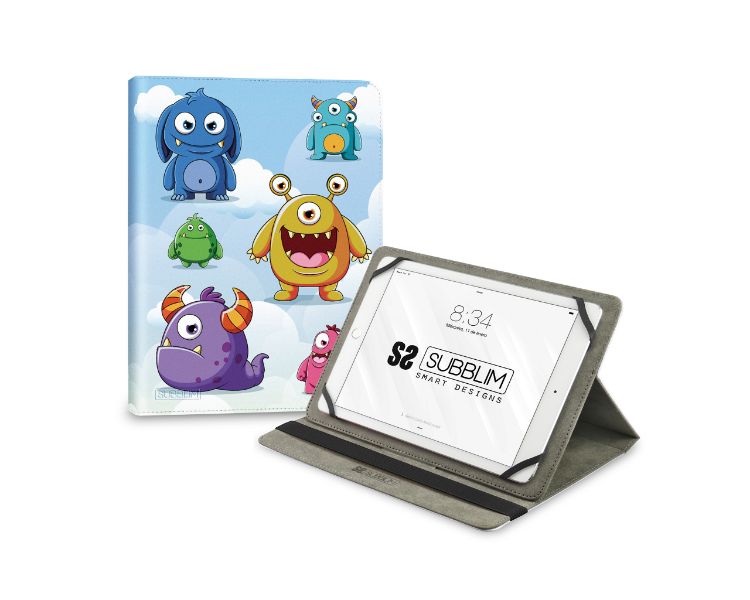 FUNDA TABLET TRENDY MONSTERS 11" SUBBLIM