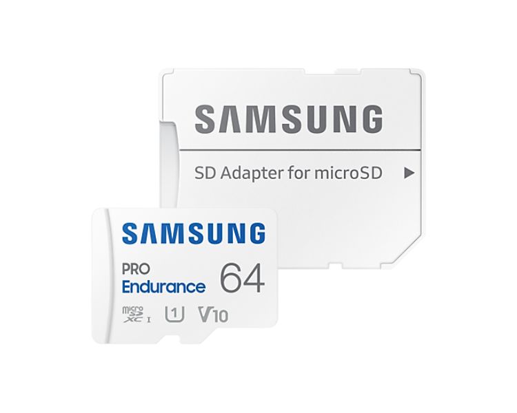 MICRO SD 64 GB PRO ENDURANCE 1 ADAP. CLASS 10 SAMSUNG