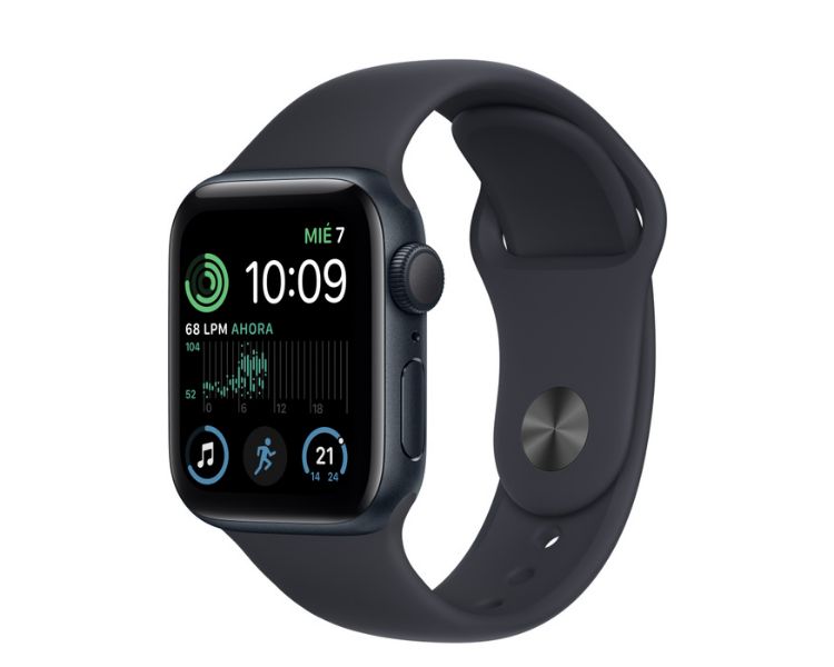 APPLE WATCH SE CAJA ALUMINIO MIDNIGHT GPS 40mm CORREA DEPORTIVA MIDNIGHT