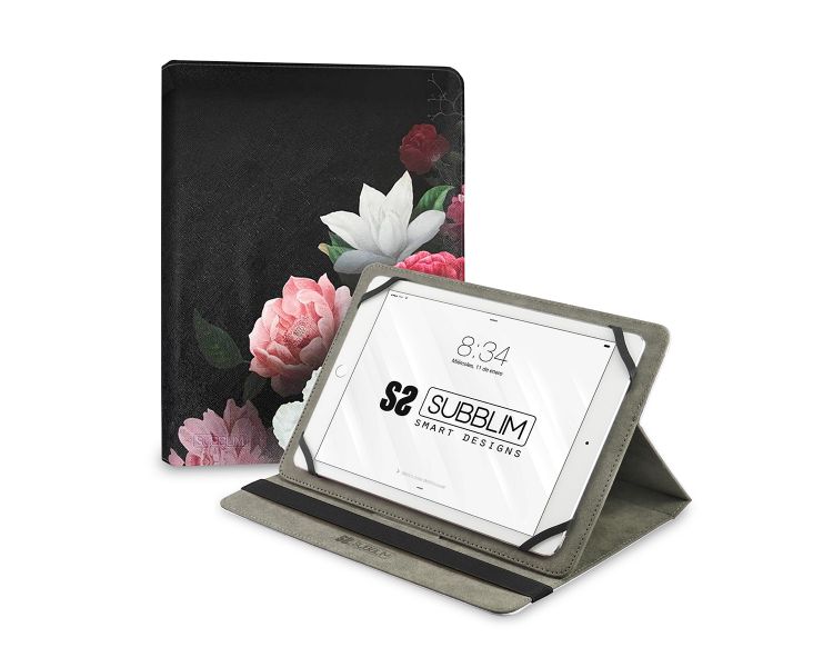 FUNDA TABLET ROSAS 11" SUBBLIM