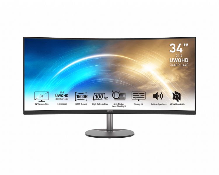 MONITOR MSI PRO MP341CQ