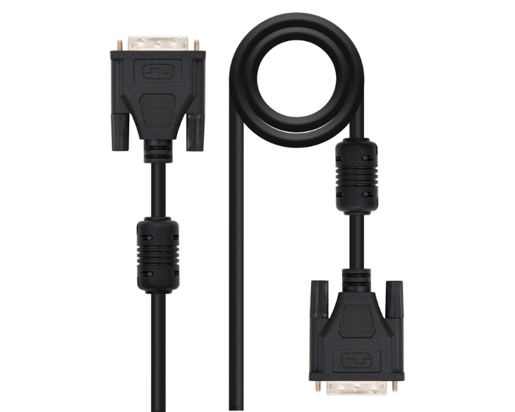 CABLE DVI SINGLE LINK 18+1 M-M 5M NANOCABLE