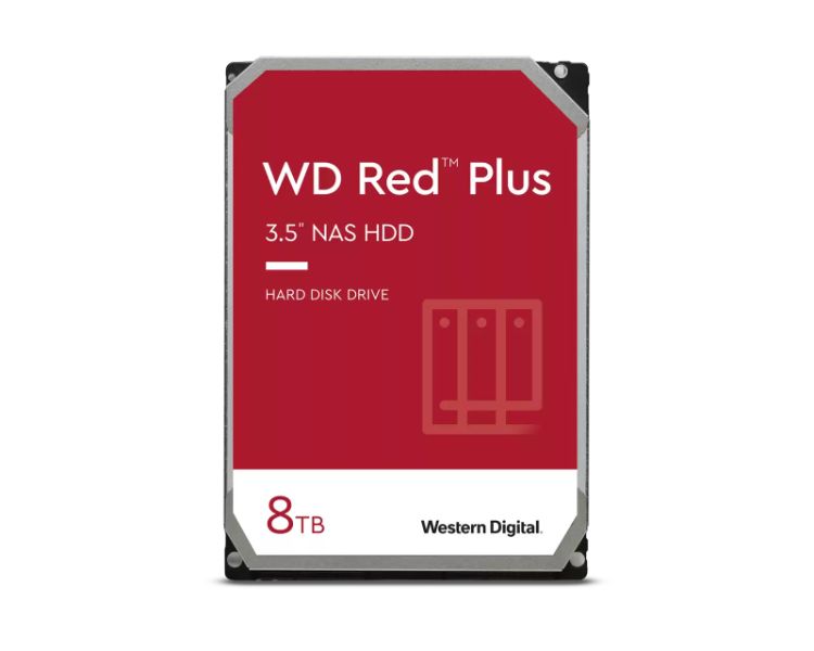 DISCO DURO 8 TB 3.5" SATA WD RED PLUS