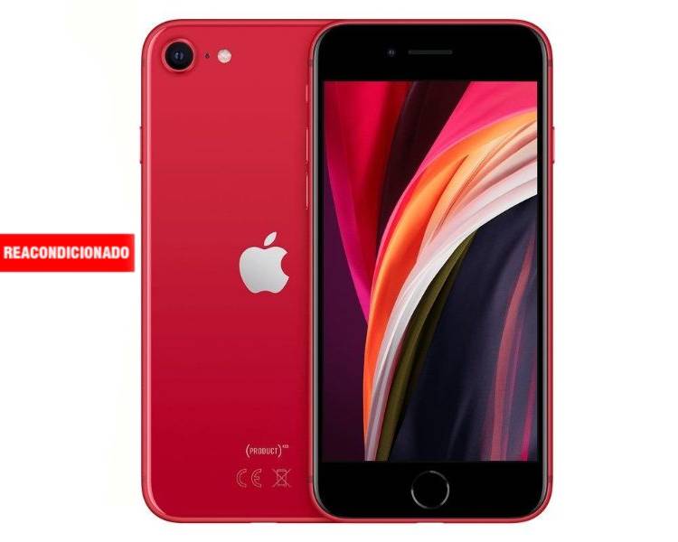 APPLE iPHONE SE 2020 64GB RED REACONDICIONADO GRADO B