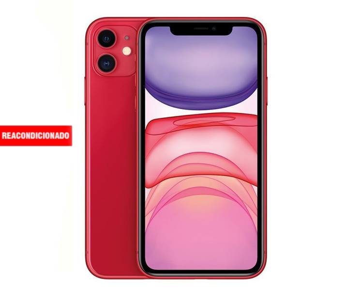 APPLE iPHONE 11 64GB RED REACONDICIONADO GRADO B