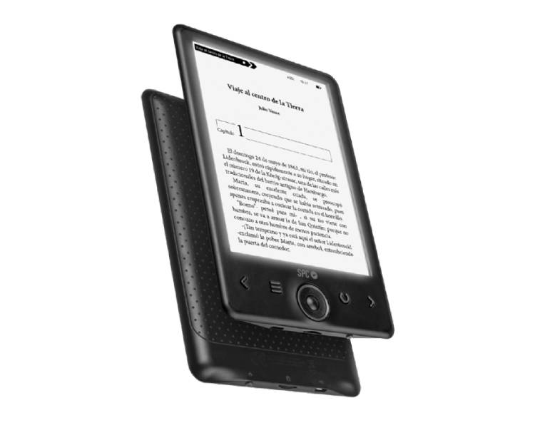 SPC READER DICKENS LIGHT 2 6" 8 GB BLACK