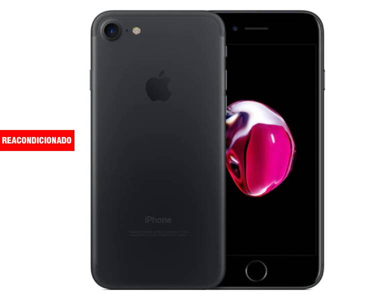 APPLE iPHONE 7 256 GB JET BLACK REACONDICIONADO GRADO B
