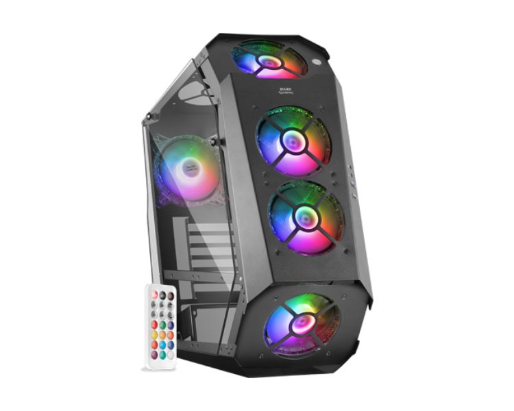 CAJA TORRE E-ATX MC51 NEGRO MARS GAMING