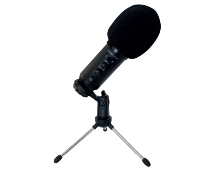 MICROFONO USB PRO 200 NEGRO KEEPOUT