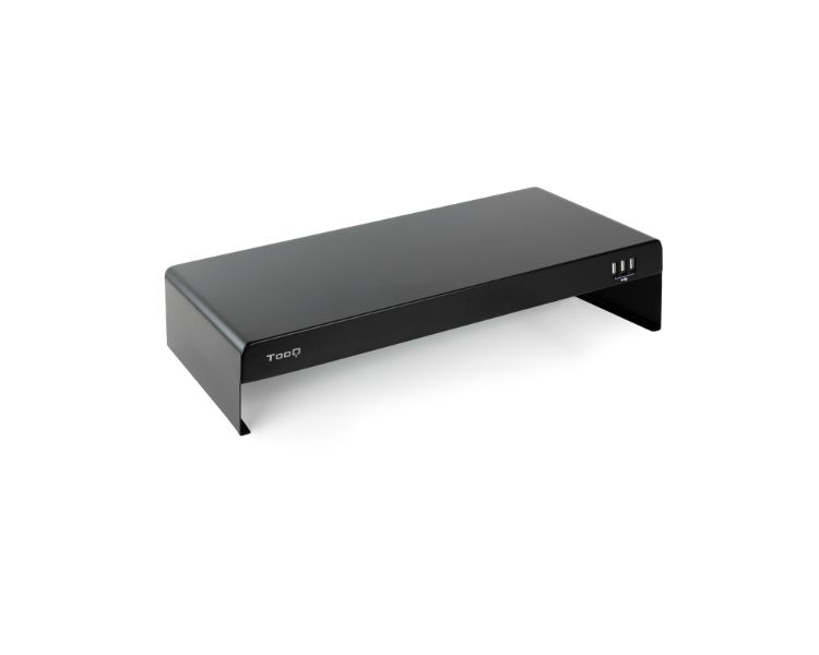SOPORTE ELEVADOR PARA PORTATIL/MONITOR x3USB NEGRO TQMR0124 TOOQ