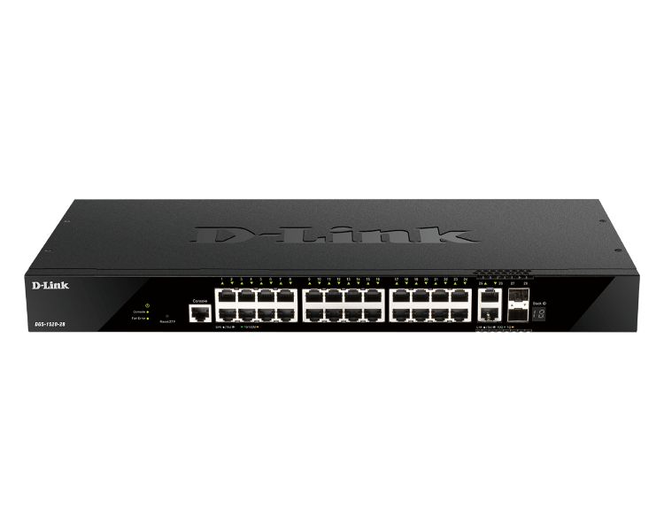 D-LINK SMARTPRO SWITCH 28 PUERTOS 10/100/1Gbit w/2 10G SFP + 2 SFP