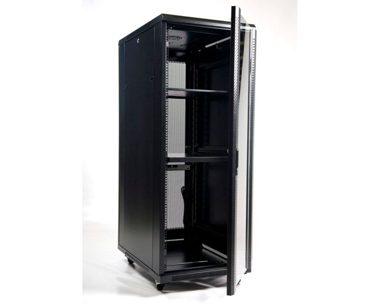 ARMARIO DE SUELO RACK 19´´ 42U 600x800 PUERTA DE CRISTAL