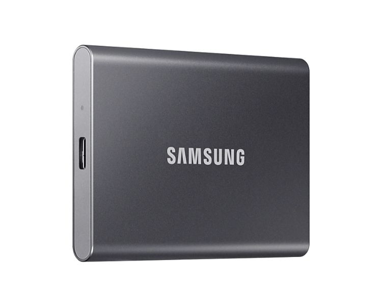 2 TB SSD SERIE PORTABLE T7 GREY SAMSUNG EXTERNO