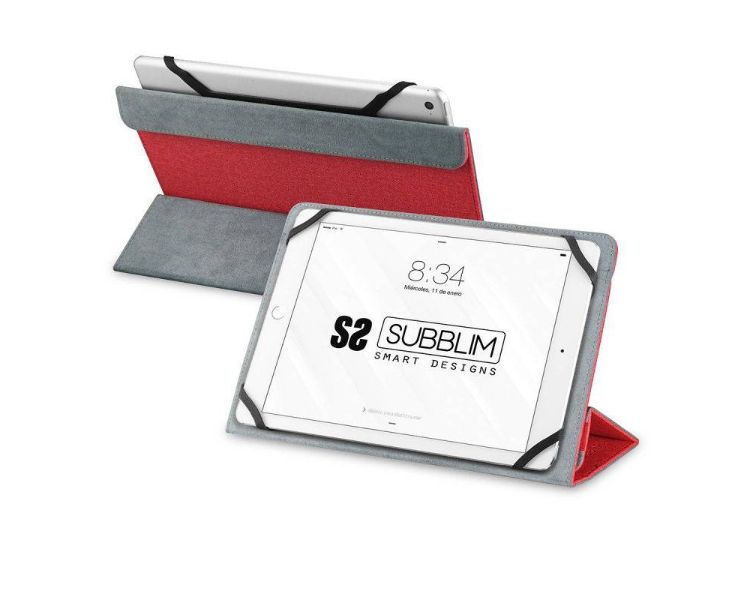 FUNDA TABLET FREECAM HASTA 11" ROJO SUBBLIM