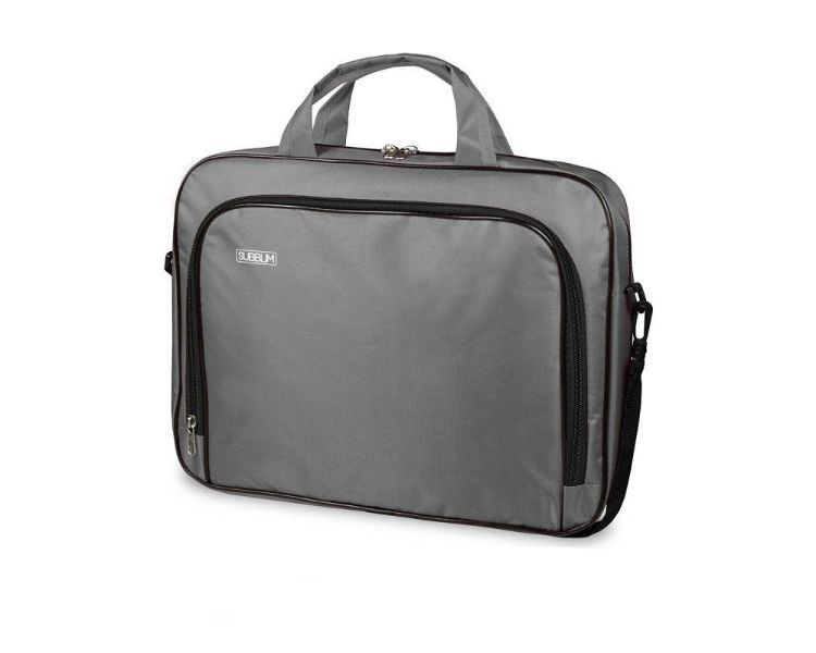 MALETIN OXFORD 15.4"-16" GRIS SUBBLIM