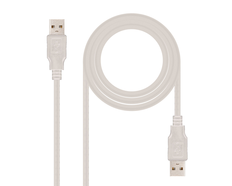 CABLE EXTENSION USB 2.0 TIPO A/M-A/M 3.0 M NANOCABLE
