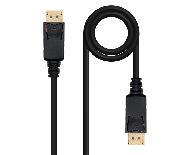 CABLE DISPLAYPORT DP/M-DP/M NEGRO 1M NANOCABLE