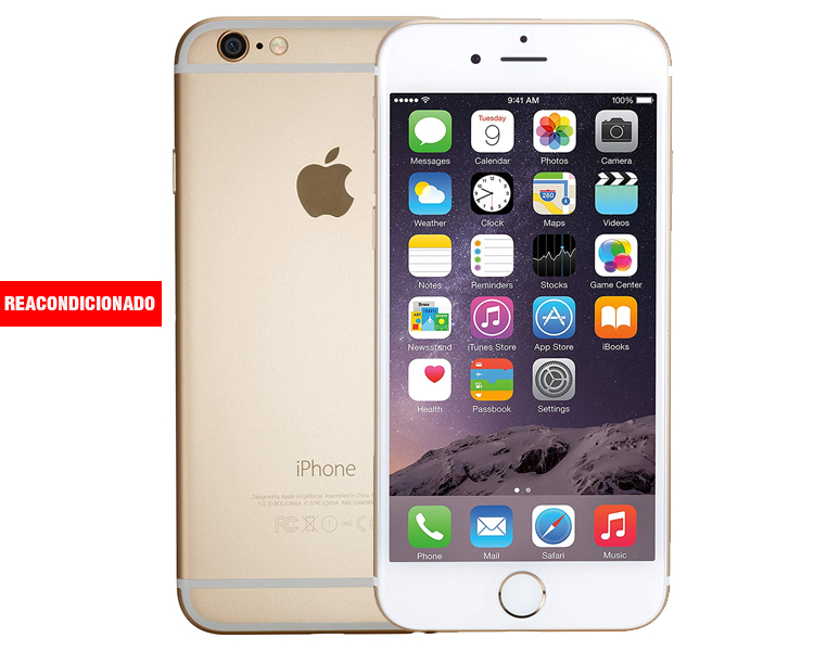 APPLE iPHONE 6 128 GB GOLD REACONDICIONADO GRADO B