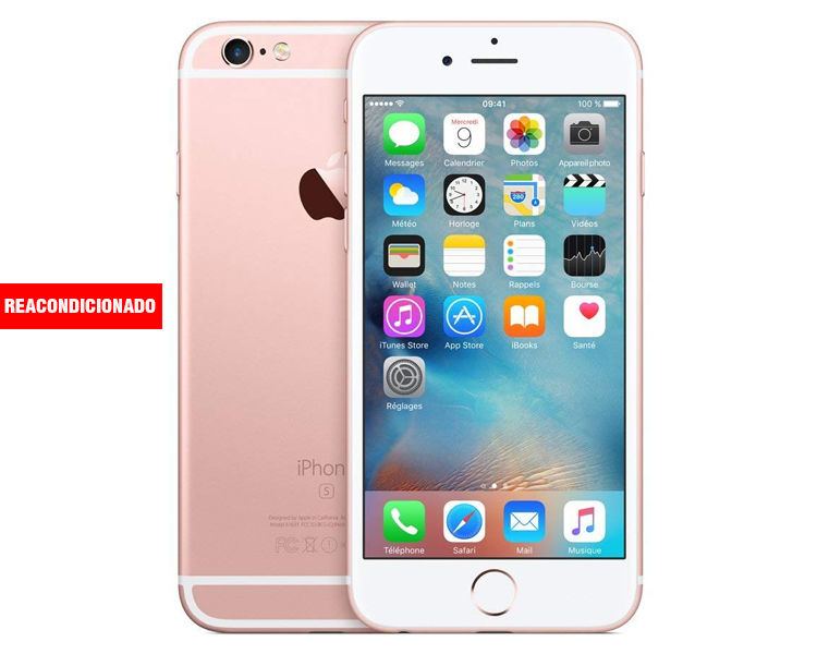 APPLE iPHONE 6S 128 GB ROSE GOLD REACONDICIONADO GRADO A