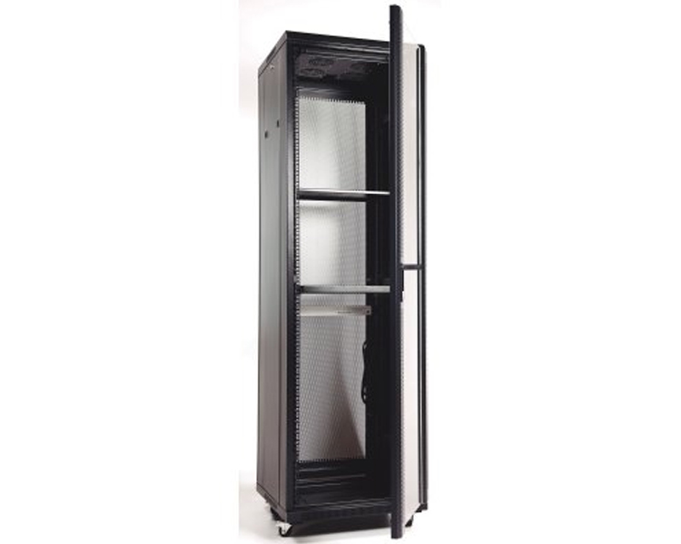 ARMARIO DE SUELO RACK 19" 42U 800x800 PUERTA DE CRISTAL