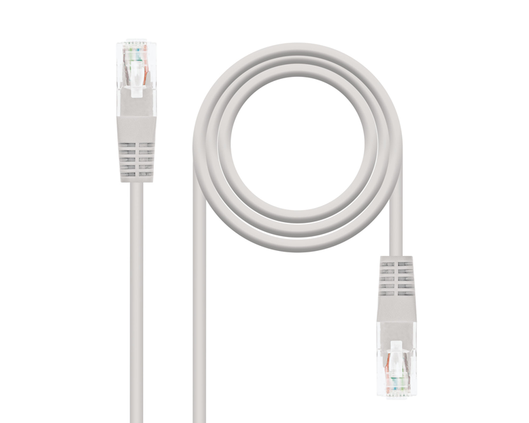 CABLE DE RED LATIGUILLO RJ45 UTP CAT6 AWG24 2 M NANOCABLE