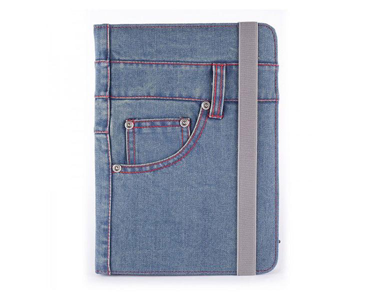 FUNDA UNIVERSAL TABLET  9" A 10.1" NYLON AZUL JEANS APPROX