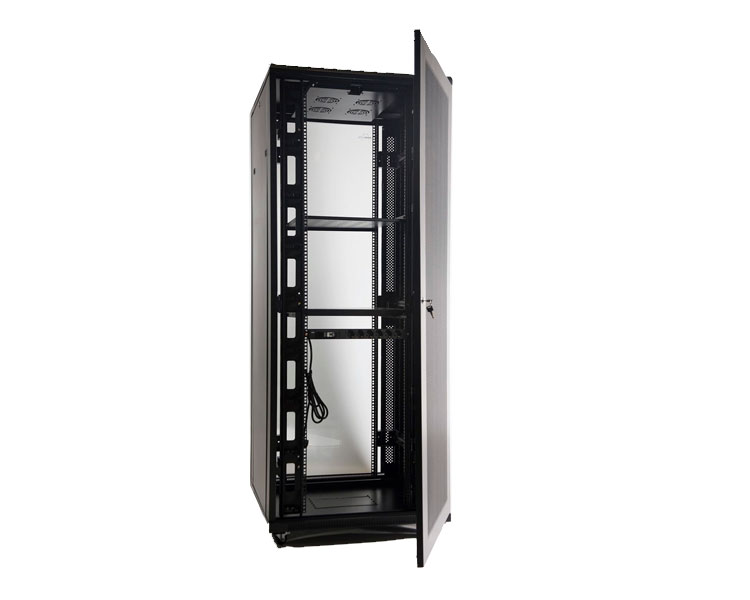 ARMARIO DE SUELO RACK 19´´ 42U 800x800 PUERTA PERFORADA