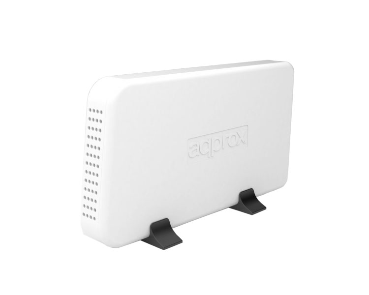 CAJA EXTERNA USB 3.5" SATA BLANCO APPROX