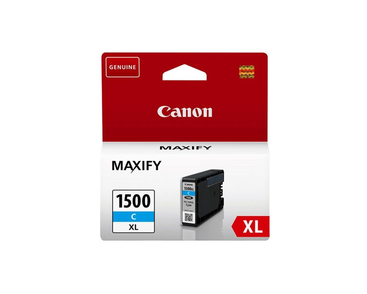 CARTUCHO TINTA CYAN CANON PGI-1500 XL