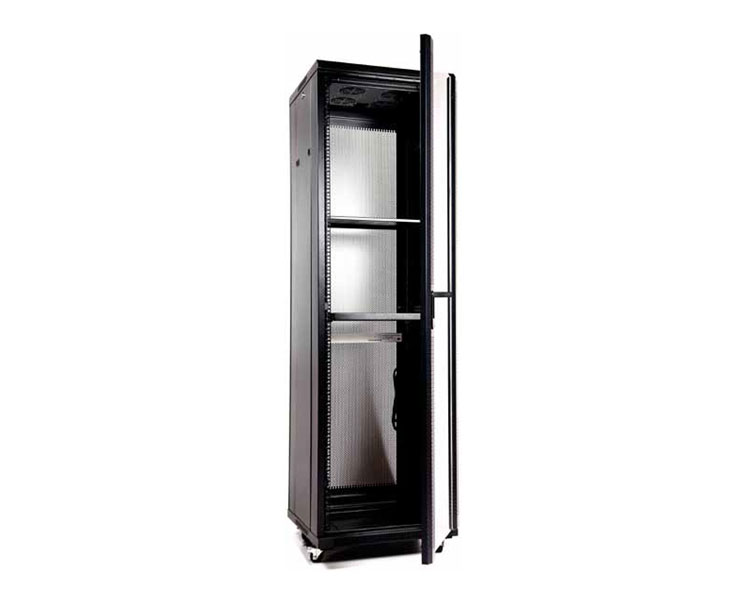 ARMARIO DE SUELO RACK 19´´ 42U 600x1000 PUERTA DE CRISTAL