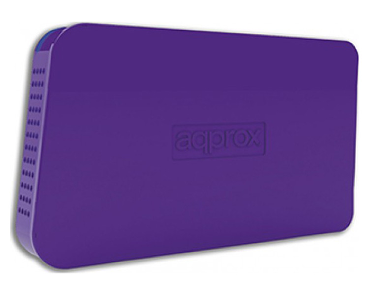 CAJA EXTERNA USB 2.5" SATA MORADO APPROX