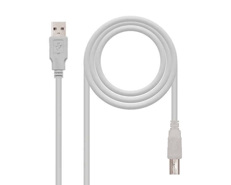 CABLE DE CONEXION USB TIPO A-B 3 M NANOCABLE