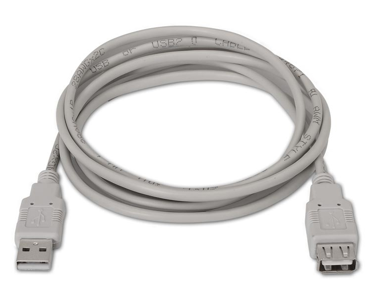 CABLE EXTENSION USB TIPO A-F 1.8 M NANOCABLE