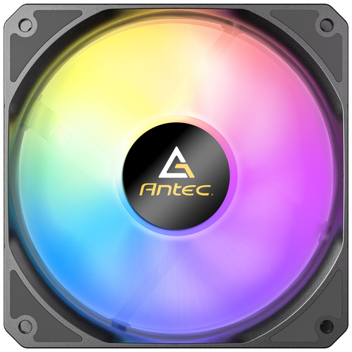 [44919] VENTILADOR AUXILIAR P12R A-RGB NEGRO ANTEC