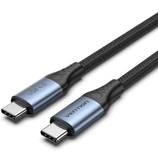 [44792] CABLE USB-C A USB-C 4.0 5A 240W 1 M GRIS VENTION