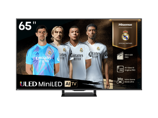 [44709] TELEVISOR 65" MINILED UHD 4K QUANTUM DOT 165Hz 65U7Q PRO SMART TV HISENSE