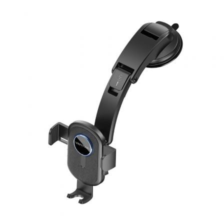 [44484] SOPORTE COCHE CON SUJECION AUTOMATICA CON VENTOSA SMARTPHONE NEGRO VENTION