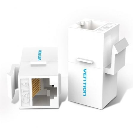 [44467] CONECTOR RJ45 CAT6 UTP (5 uds) BLANCO VENTION