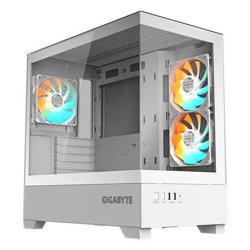 [44453] GIGABYTE AORUS CAJA SEMITORRE C201W ICE PANORAMIC