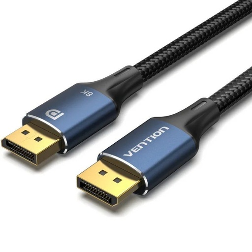 [44320] CABLE DISPLAYPORT 1.4 8K DP/M-DP/M TRENZADO 1.5 M AZUL VENTION