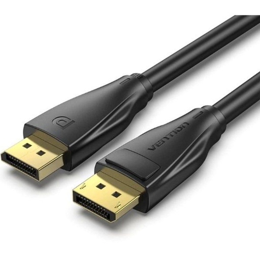 [44318] CABLE DISPLAYPORT 1.4 8K DP/M-DP/M 5 M NEGRO VENTION