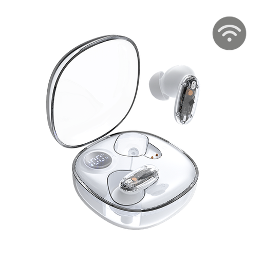 [44284] AURICULAR GAMING BLUETOOTH MHIB2 SEMI-TRANSPARENTE BLANCO MARS GAMING