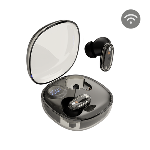 [44283] AURICULAR GAMING BLUETOOTH MHIB2 SEMI-TRANSPARENTE NEGRO MARS GAMING