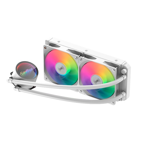 [44270] REFRIGERACION LIQUIDA A-RGB LIQUID240 BLANCO COOLBOX